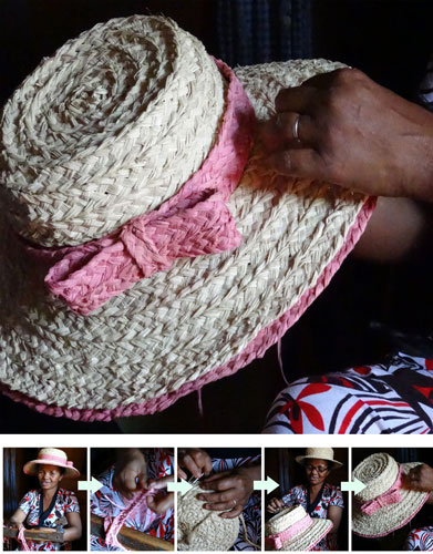 Hat and hatmaker artisan Madame Mariette