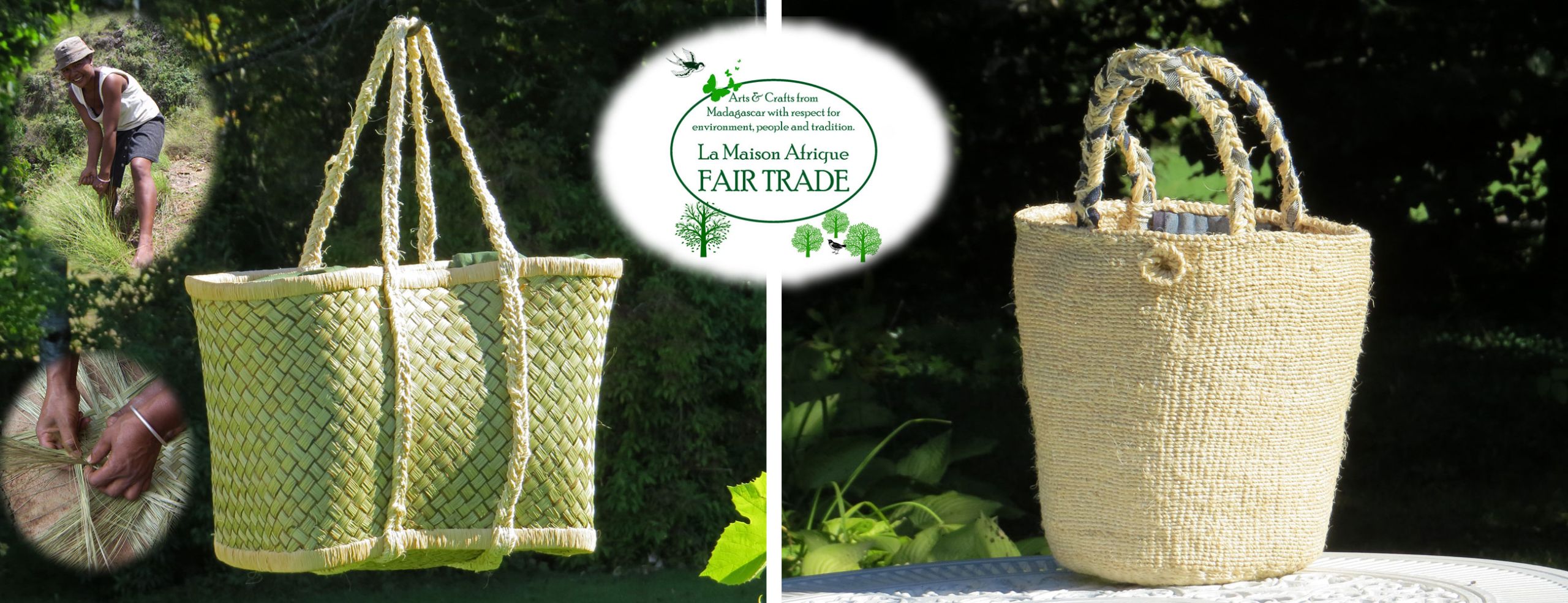 La Maison Afrique FAIR TRADE basketbags autumn 2025
